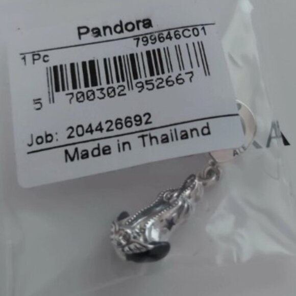 AUTHENTIC PANDORA STERLING SILVER Virgin of Guadalupe Motif Dangle 799646C01 - Picture 3 of 12